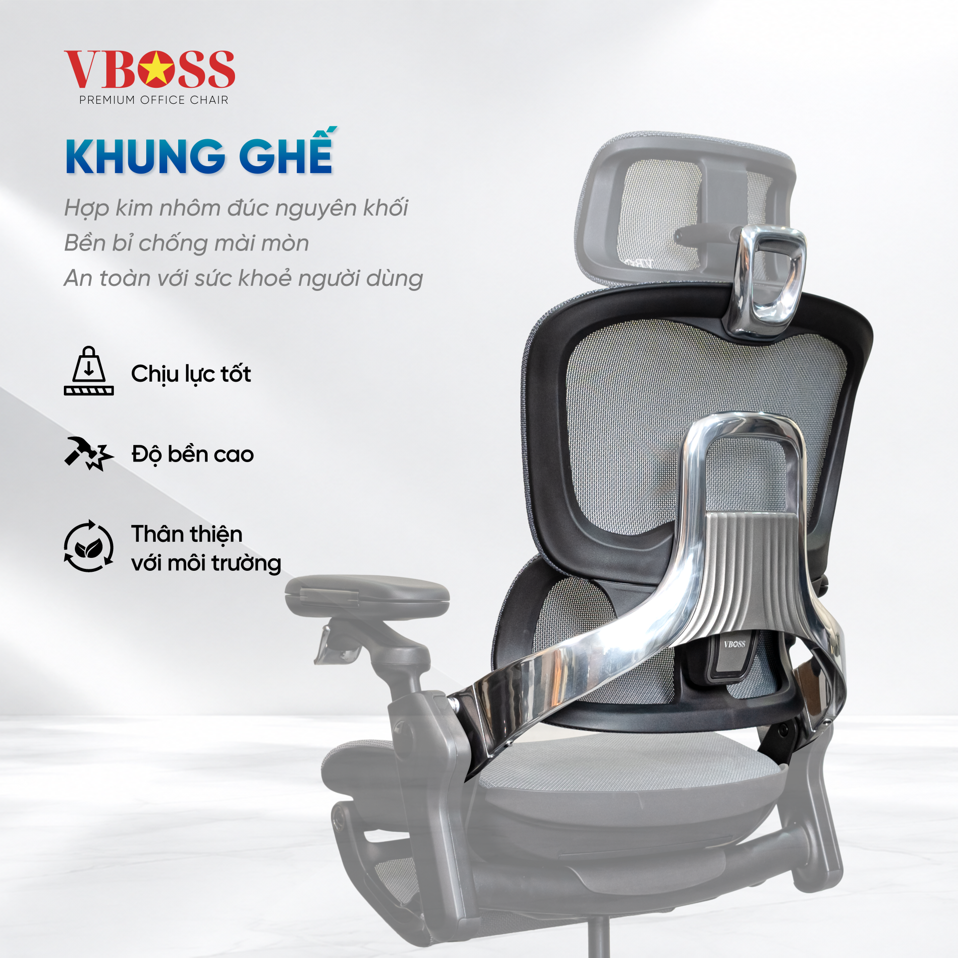 GHẾ CÔNG THÁI HỌC CAO CẤP S550 PRO