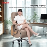 Ghế Giám Đốc da bò Massage chỉnh điện VBOSS - V21