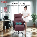 Ghế Giám Đốc da bò Massage chỉnh điện VBOSS - V21