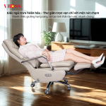 Ghế Văn Phòng da bò Massage chỉnh điện VBOSS - V15