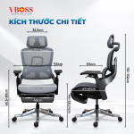 GHẾ CÔNG THÁI HỌC CAO CẤP S550 PLUS