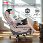 Ghế Lãnh Đạo da bò Massage chỉnh điện VBOSS - V16