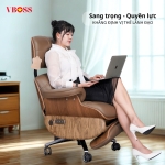 Ghế Chủ Tịch da bò chỉnh điện VBOSS - V19