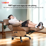 Ghế Chủ Tịch da bò chỉnh điện VBOSS - V19